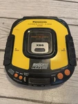 Panasonic Portable Cd Player Mash Shock Wave SL-SW405 Yellow Black. Fixed Price $45.00.