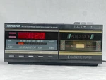 Vintage Retro Sounddesign 3838WAL Clock Radio Cassette Player Wood Grain. Fixed Price $25.00.