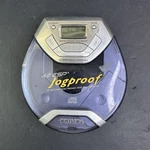 Vtg Philips Jogproof Portable Cd Player AX5011/17 ESP4 Bass Boost Blue - Works. Fixed Price $44.99.
