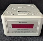 Trutech Vintage Am / Fm Clock Alarm Radio Model CD1189. 9V Battery. Fixed Price $15.00.