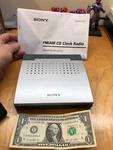 Sony ICF-CD2000 Clock Radio With Fm/am And Backlit Display Discontinued. Fixed Price $148.00.