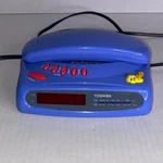 Looney Tunes Toshiba LT850TWE Corded Phone With Am/fm Clock Radio Read Desc.. Fixed Price $24.99.