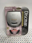 Sony Discman D-191 New Silver Portable Compact Player Headphones Mega Bass. Fixed Price $198.05.
