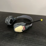Vintage 1995 Toshiba Looney Tunes Headphone Am Fm Radio LT200TAZ. Fixed Price $15.00.