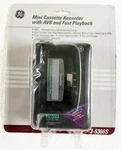 Ge Mini Cassette Recorder 3-5366S. Fixed Price $87.99.