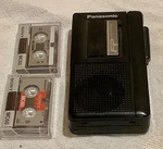 Panasonic RN-102 Voice Recorder 2-SPEED Microcassette Tested. Fixed Price $16.00.