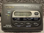 Aiwa HS-RX648 Am/fm Stereo Cassette Player Super Bass With Sony Folding Headset. Fixed Price $64.99.