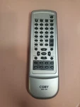 Coby DVD238 Remotes Control For Player Silver Works. Fixed Price $8.94.