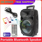 1000W 8" Wireless Bluetooth Super Bass Loudspeaker Fm Party Sound System. Fixed Price $34.99.
