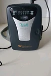 Vintage Antique, White Westinghouse, Am Fm, Stereo Cssette Plyer Walkman, Tested. Fixed Price $29.99.