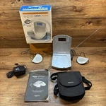 New Eton Ego 4000 Portable Cd MP3 Fm Alarm Clock Radio W/ Removable Speakers. Fixed Price $19.99.