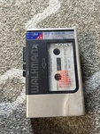 Vintage Sony WM-F8 Cassette Player Fm/am Stereo Portable Radio Korea Tested Rare. Fixed Price $87.50.