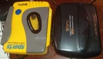Gpx Personal Stereos: Yellow Sports C3201 & Black Auto Reverse Cassette Player. Fixed Price $17.00.