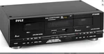 Pyle Dual Cassette Deck PT649D. Fixed Price $159.99.