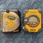 Sony Sports Walkman WM-FS221 & Panasonic Shock Wave RQ-SW20 Cassette Player. Fixed Price $55.00.