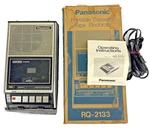 Panasonic RQ-2133 Slim Line Cassette Tape Recorder Player Power *parts Only. Fixed Price $22.39.