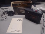 Vintage Soundesign 7638 Portable Mini Cassette Recorder Japan Cib. Fixed Price $24.99.