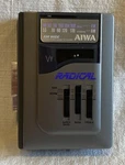 Aiwa HS-RD3A Radical Fm-am Stereo Radio Cassette Player, Only Works. Fixed Price $19.00.