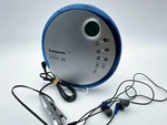 Panasonic SL-CT490 Portable Cd Player Blue Anti-skip W Remote Earphones Tested. Fixed Price $89.99.