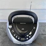 Memorex MP8806 Portable Cd Player Am Fm Radio Boombox Silver Black 2011. Fixed Price $22.97.