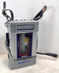 Vintage Sanyo Am Fm Radio Cassette Tape Player + Case. M-G30 Japan. Fixed Price $75.00.