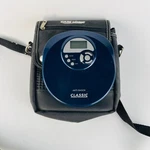 Anti-shock Classic Model CL111 Blue Cd Player With Caselogic Bag. Fixed Price $32.00.