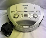 Vintage Rca Portable Am/fm Radio Player Model RCD-331WH. Fixed Price $31.99.