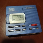 Sony MZ-R90 Portable Minidisc Md Walkman Recorder Tested Working Blue. Fixed Price $159.99.