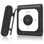 Agptek Clip MP3 Player With Bluetooth, A53PL Portable Music 64GB, Black. Fixed Price $46.49.