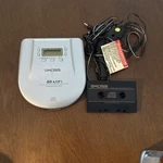 Koss CDP1689 Portable Cassette Player Hooks Up In For Cars W/out. Fixed Price $30.00.