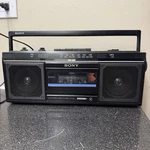 Sony CFS-230 Vtg Boombox Cassette Am Fm Radio Tested **read**. Fixed Price $119.00.