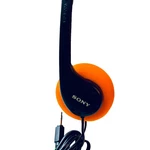 Sony MDR-006 Walkman Lightweight Headphones W/orange Pads Guardians Of Galaxy. Fixed Price $49.95.