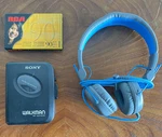 Sony Walkman WM-EX110 Rare Model Vintage Works Bundle Headphones + Cassette. Fixed Price $69.99.
