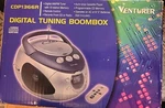 Venturer Digital Tuning Boombox Model CDP1366R With Original Box, Tape/cd Player. Fixed Price $28.65.