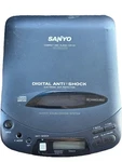 Vintage Sanyo CDP-55 Portable Compact Disc Player Digital Anti-shock -walkman. Fixed Price $49.99.
