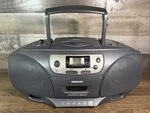 Samsung RCD-750 Player, Cassette Player-recorder, Am/fm Radio Boombox. Fixed Price $29.75.
