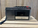 Vintage Compact Cassette Recorder Parts Only Needs Repair Model 3-5300A. Fixed Price $9.95.