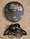 Jvc XL-PR1BK Portable Cd Player Am/fm & Sony Headphone MDR-A106 ** Working. Fixed Price $33.00.