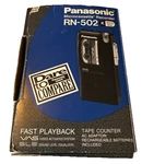 Vintage New Open Box Panasonic Microcassette Recorder RN-502 Works. Fixed Price $100.00.