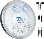 Arafuna Portable Cd Player With Built In Speakers Rechargeable Battery Anti Skip. Fixed Price $67.78.