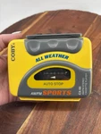 Coby CX-76 All Weather Sports Radio (cassette Player) Am/fm Untested. Fixed Price $13.00.