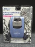 Jensen SCR-70M-BL Portable Cassette Player W/ Headphones Stereo Am/fm Radio Blue. Fixed Price $39.99.