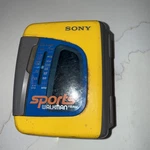 Sony WM-FS191 Sports Walkman Yellow Am/fm Cassette Player Vintage. Fixed Price $45.00.