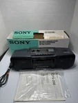Sony CFS-200 Stereo Fm/am Radio Cassette Recorder Boombox Tested Work Manual. Fixed Price $49.99.