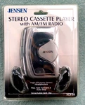 Nos Jensen Stereo Cassette Player With Am/fm Radio SCR-68 Headphones. Fixed Price $25.00.