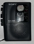 Vintage Sony TCM-359V Portable Cassette Voice Recorder Vor Powers No Spin. Fixed Price $9.95.