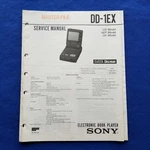 Sony DD-1EX Service Manual Original Paper Oem Repair Guide Usa. Fixed Price $19.96.