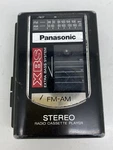 Vintage Panasonic Stereo Radio Cassette Player RQ-V55 W/xbs Walkman Untested. Fixed Price $13.49.