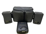 Vintage Emerson LX-38 Portable Compact Disc Player, Speakers & Case Works Rare. Fixed Price $49.99.