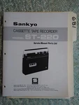 Sankyo ST-220 Service Manual Original Repair Book Cassette Tape Deck. Fixed Price $25.00.